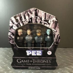PEZ Candy Game of Thrones collector Gift Tin NEW SEALED Snow, Tryon, Night king